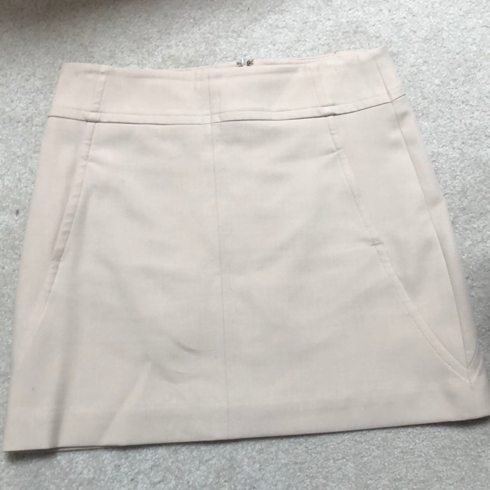 Women’s Size 6P. Ann Taylor Tan Skirt.